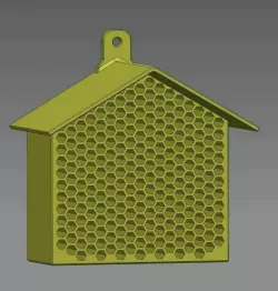 BEE HOUSE, WILD BEE, BEE HOTEL, KLEINES HÄUSCHEN FÜR WILDBIENEN, for 220x220 table size.