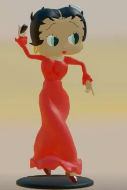BETTY BOOP FLAMENCO