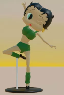 BETTY BOOP MODERN JAZZ