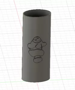 big BIC lighter case with nemo