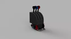 Boeing 737 Cut-off Levers Module for Saitek Throttle Quadrant