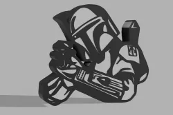 booba fett lamp
