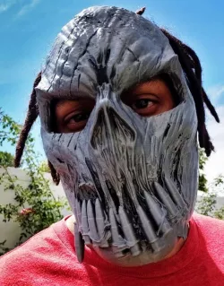Bullet Face The Forever Purge Movie Mask STL