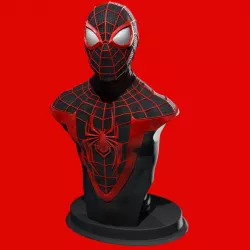 Bust Spider-Man Miles Morales