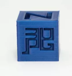 Calibration Cube - The 3D Print Geek Edition