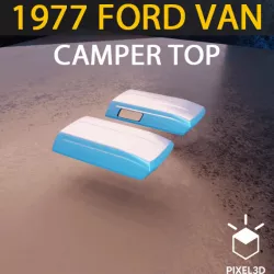 Camper top (AMT 1977 Ford van compatible)