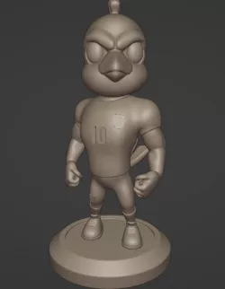 Canarinho Bravo - Angry Canary 3D print model