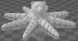 cheems Articulated Octopus