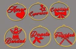 CHRISTMAS WISHES TASSELS