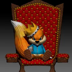 Conker the squirrel