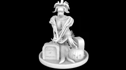 Cthulla - Witch costume Free 3D print model