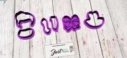Cutters Mini Collage Set Ballerina // Cutters Mini Collage Set Ballerina