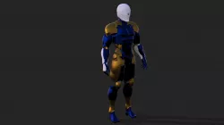 Cyborg Ninja Gray Fox Armor 3D Print