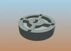 Cycloidal stackable gearbox Ratio 1/54.....∞
