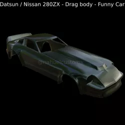 Datsun / Nissan 280ZX - Drag body - Funny Car