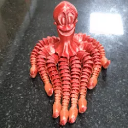 Dave the Articulated Flexi Octopus (Penguins of Madagascar)