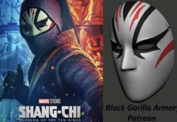 Death Dealer's mask from Shang Chi's The Legend of the 10 Rings STL