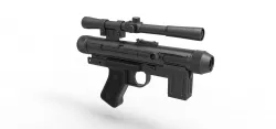 Death trooper Light Repeating Blaster pistol SE-14R from the movie Star Wars Rogue one