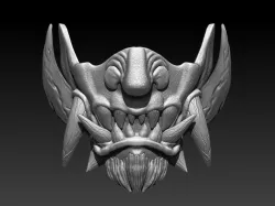 Demon Samurai Mask