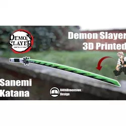 Demon Slayer - Sanemi Katana - 1:1 Scale