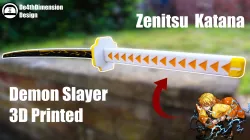DEMON SLAYER - ZENITSU KATANA - 1:1 SCALE