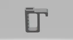 Door opener and latch handle