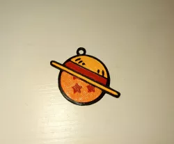dragon ball/one piece keychain (Dragonpiece)