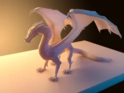 Dragon of Rainbow Tribe from Wings of Fire