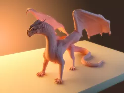 Dragon of Sand Tribe from Wings of Fire