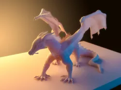Dragon of Sea Tribe from Wings of Fire