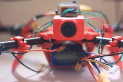 Drone 3d printed, extremely light, 30 minutes of battery life, fast and stable