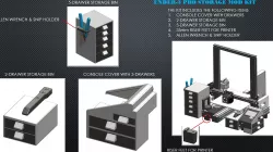 Ender 3 Pro Storage Mod Kit