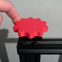 Ender 3 Z-Axis Manual Adjustment Knob (also CR-10 (mini), Hictop, Tevo Tornado)