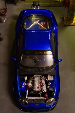 Engine Toyota 2JZ Single Turbo Garrett 1/24