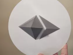 Ethereum 3D logo