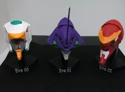 Evangelion Pedestal 00-01-02