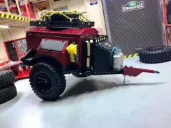 Expedition off-road trailer for 1/10 crawler (trx-4, scx10, scout 8, etc)