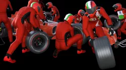 F1 CAR PIT STOP pack 2