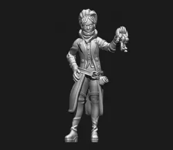 Fantasy female thief Rogue remake