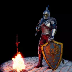Faraam Knight armor from Dark Souls