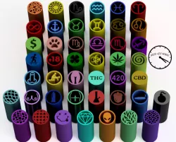 Filter Tips - MEGAPACK (Reusable Mouthpieces) Filter weed