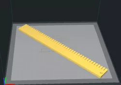 fishing line mounting comb