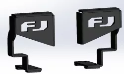 FJ Cowl top light bracket