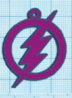 Flash Keychain Super Hero,