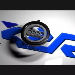 FLEXI AUDI KEYCHAIN