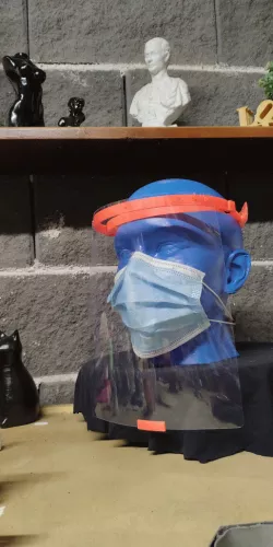 Foldable Face Shield