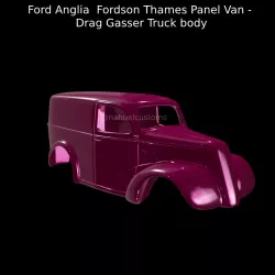 Ford Anglia Fordson Ford Thames Panel Van - Drag Gasser Truck body