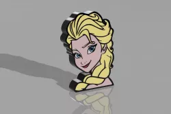 frozen elsa lamp