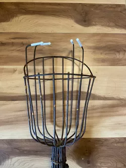 Fruit picker harvester tip protection
