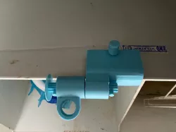 Garden Hose Mount/Holder for Wash Basin/Pool